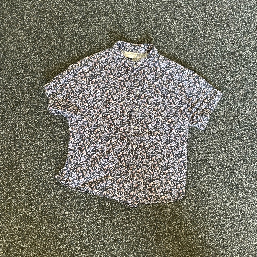 Floral Button-Up Shirt